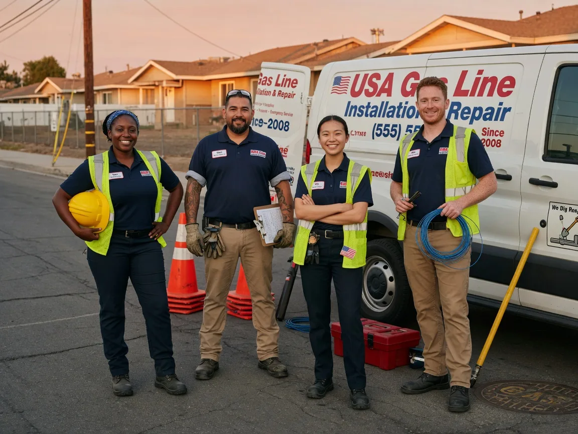 Gas Line Installation company in New Liberty, IA